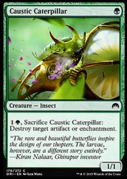 Caustic Caterpillar (Ätzende Raupe)